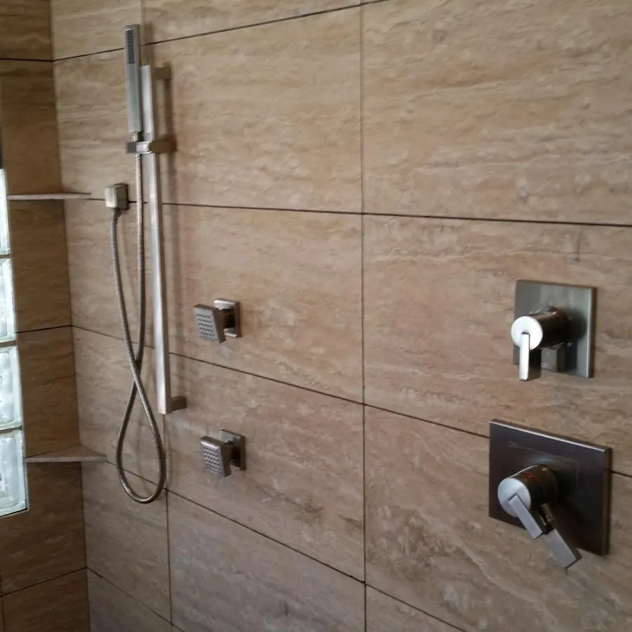 Shower fixture installation for Water Heater Replacement in Craig